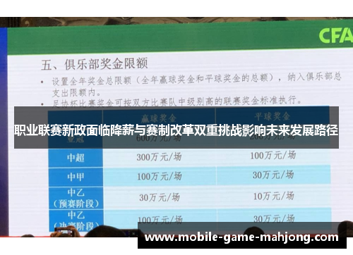 职业联赛新政面临降薪与赛制改革双重挑战影响未来发展路径 职业联赛新政面临降薪与赛制改革双重挑战影响未来发展路径